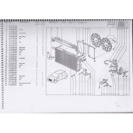 7711127133 RADIADOR ALUMINIO 50MM CLIO GR-A / KIT CAR