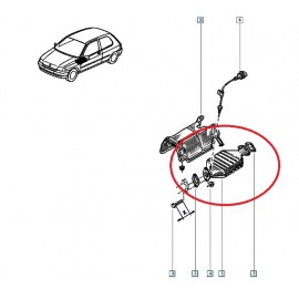CATALIZADOR CLIO 1,8 16V 2,0 WILLIAMS