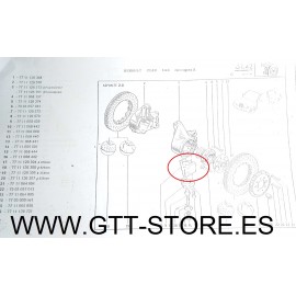 7711068042 ESCUDO TERMICO  MANGUETAS ALUMINIO CLIO GR-A