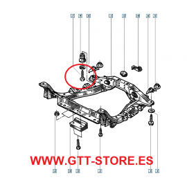 7703602229 TORNILO  DERE. CUNA MOTOR CLIO 1,8 16V WILLIAMS