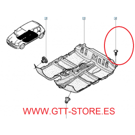 GRAPA MOQUETA CLIO 172/182 7707077003