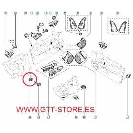 CLIP FIJACION PUERTA 7703081185 CLIO 172/1822