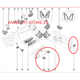 CLIP FIJACION PANELES PUERTA CLIOSPORT 172/182