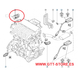 SENSOR PRESION COLECTOR ADMISION CLIO SPORT 172/182