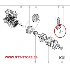 8 TORNILLOS BIELA RENAULT CLIO SPORT 172/182