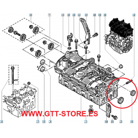JUEGO DE TAPONES ARBOL DE LEVAS RENAULT CLIO SPORT 172/182