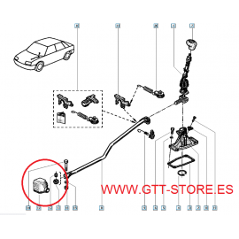 FUNDA HORQUILLA DE CAMBIO R5 / R11 GT TURBO