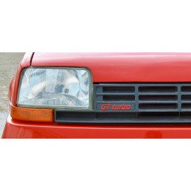 LOGO CALANDRA "Turbo" RENAULT 5 GT TURBO