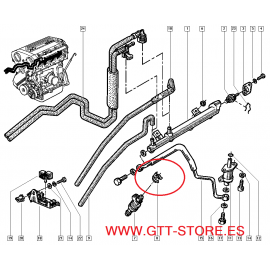CLIPS INYECTOR CLIO 1,8 16V WILLIAMS