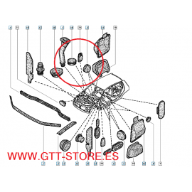TAPON BAJOS RENAULT CLIO 172/182
