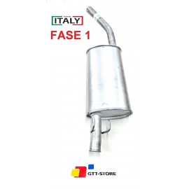 SILENCIOSO TRASERO HOMOLOGADO RENAULT 5 GT TURBO FASE 1