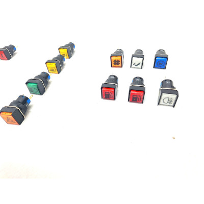 7711068773 CONJUNTO DE LUCES Y PULSADORES CUADRO CLIO GR-A