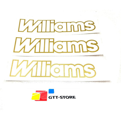 PEGATINAS CARROCERIA RENAULT CLIO WILLIAMS