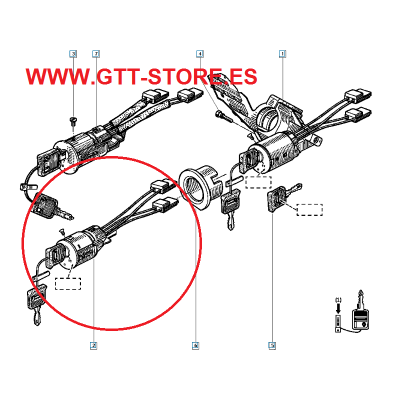 CLAUSOR DE ARRANQUE  R5 GT TURBO FASE 2