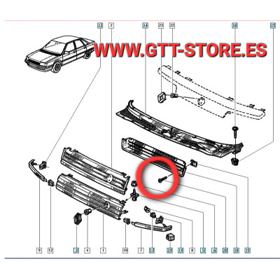 7703016574 TORNILLO TORX M4,2 X19