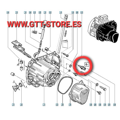 SENSOR DE LUZ MARCHA ATRAS