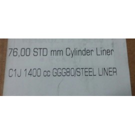 CAMISAS DE ACERO GGG80 76MM