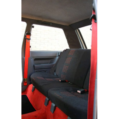 CINTURONES ROJOS COMPLETOS RENAULT 5 GT TURBO