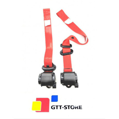 CINTURONES ROJOS DELANTEROS RENAULT 5 GT TURBO
