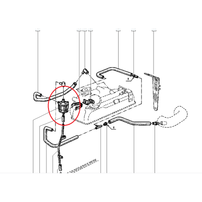 7700651116 DECANTADOR GASES DE ACEITE RENAULT 5 GT TURBO