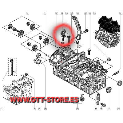8200831629 VALVULA CONTROL ARBOL DE LEVAS CLIO SPORT 172